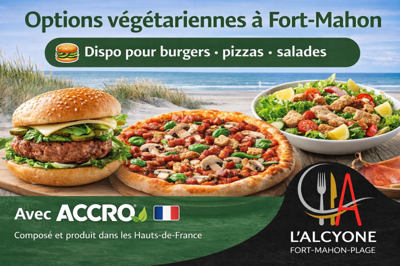 options repas vegetarien fort mahon