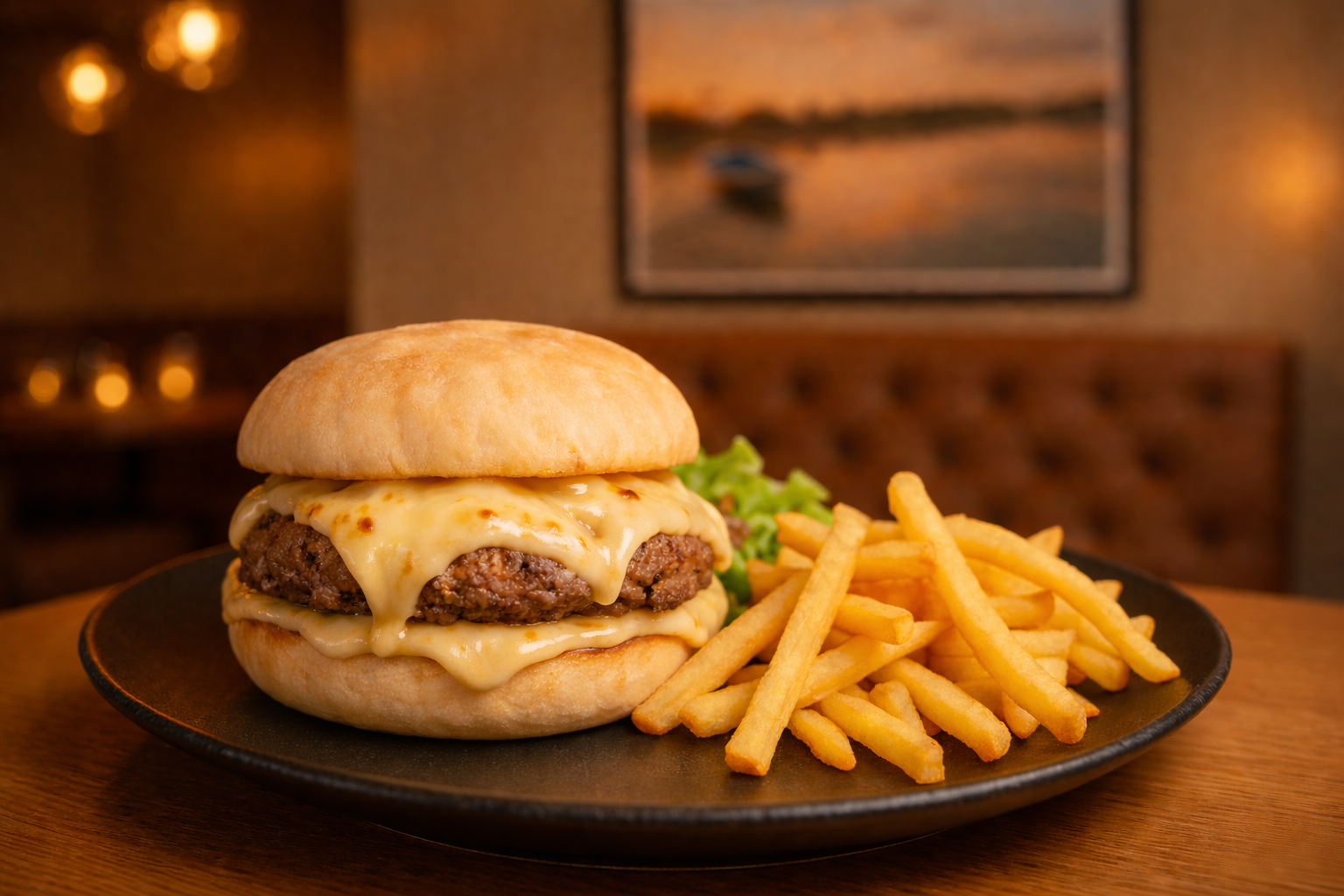 Chti Burger à l'Alcyone Fort-Mahon