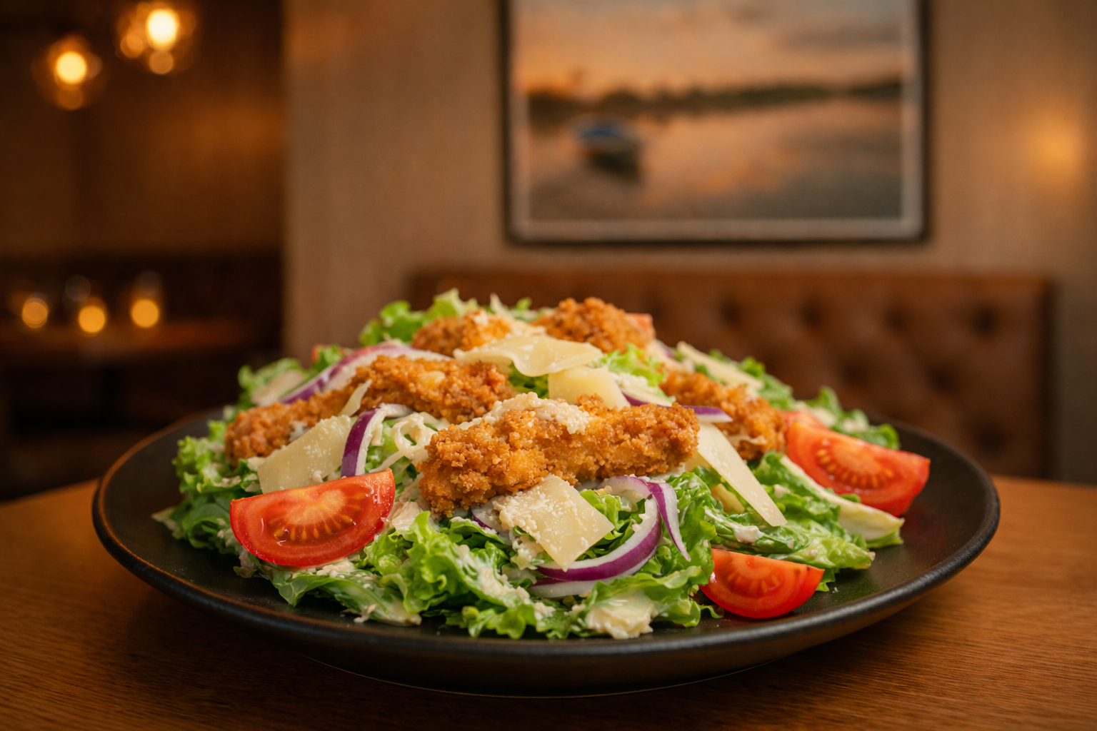 Salade César à l'Alcyone Fort-Mahon