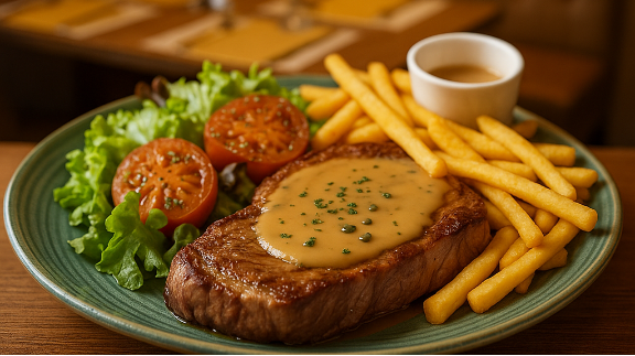 Entrecôte Bouchère à l'Alcyone Fort-Mahon