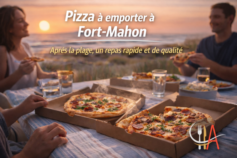 pizza à emporter Fort-Mahon-Plage sans attente click and collect