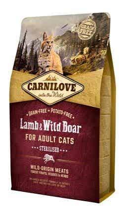 Carnilove Lamb & Wild Boar - Sterilised