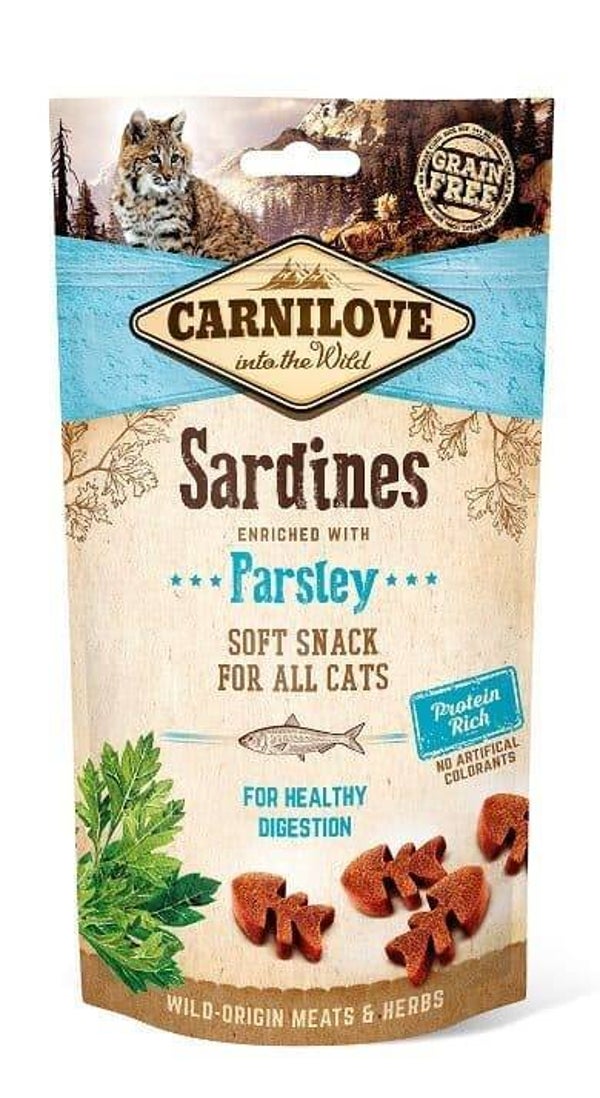 Carnilove Soft Sardines with Parsley 50gr