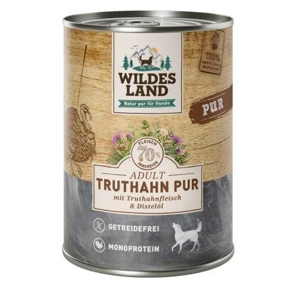 Wildes Land PURE Kalkoen met Saffloerolie