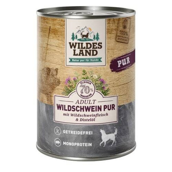 Wildes Land PURE Wild Zwijn met Saffloerolie
