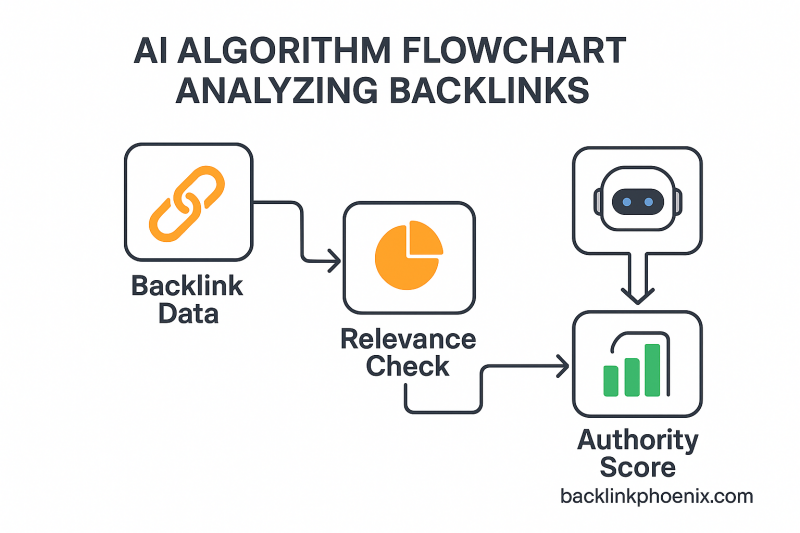 Backlink Phoenix diagram – AI-driven backlink evaluation and authority scoring