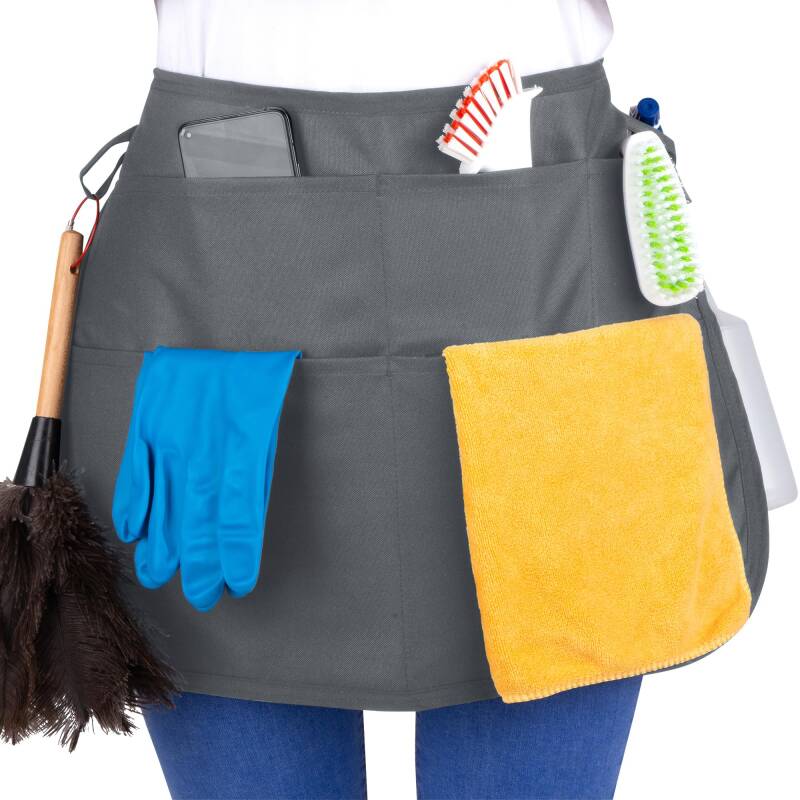 Cleaning Apron with Pockets
