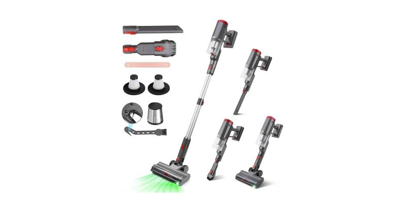 Cordless stick vacuum