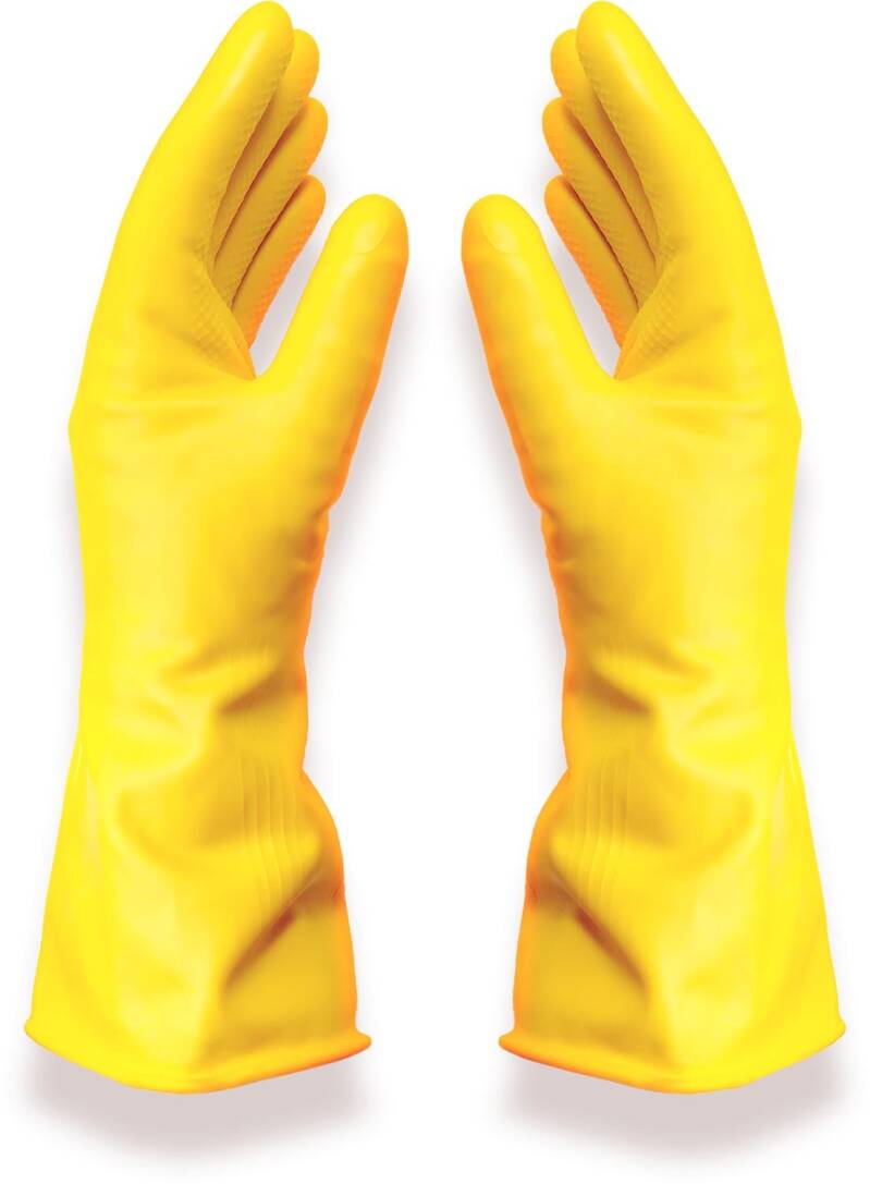 Rubber Gloves (reusable)