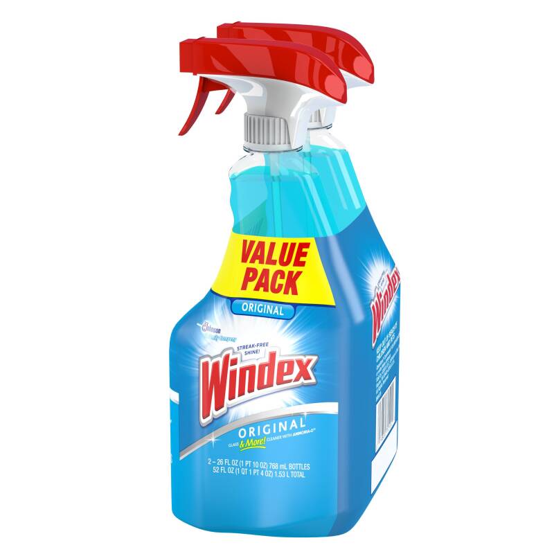 Windex glass cleaner