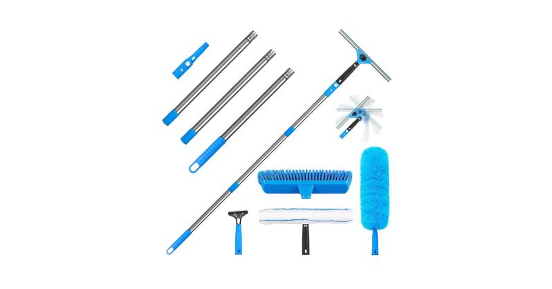 Window Cleaning Kit (squeegee + pole)