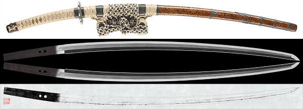 Nihonto 2 (Tachi) - periodo Nanbokucho - certificato Tokubetsu NBTHK - nagasa 70,5 cm