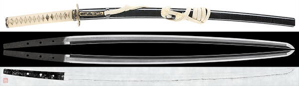 Nihonto 8 (Katana) - periodo Kamakura - certificato NBTHK - nagasa 69,8 cm