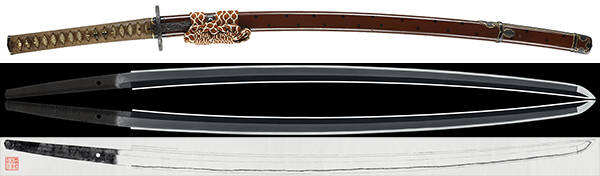 Nihonto 11 (Katana) - periodo Edo - certificato Tokubetsu NBTHK - nagasa 75,0 cm