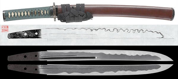 Nihonto 21 (Tantō) - periodo Muromachi - certificato NBTHK - nagasa 29,5 cm