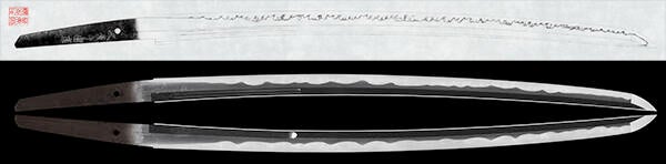 Nihonto 12 (Katana) - periodo Edo - certificato Tokubetsu NBTHK - nagasa 69,7 cm