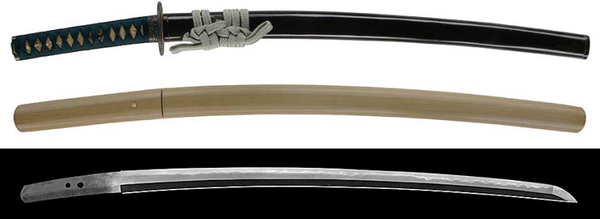 Nihonto 28 (Wakizashi) - periodo Muromachi - certificato NBTHK - nagasa 55,6 cm