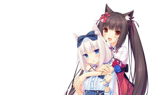 Car Window One Way Vision Sticker | Custom Vinyl Decal for Rear & Side Windows | Unique Car Styling Chocola Nekopara SET 120cm