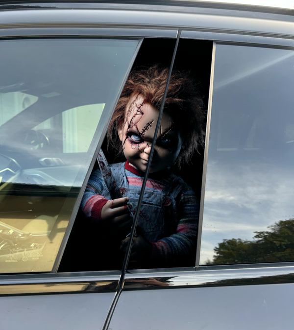 Premium Vinyl Car Pillar Wrap – Stylish & Durable B-Pillar Chucky