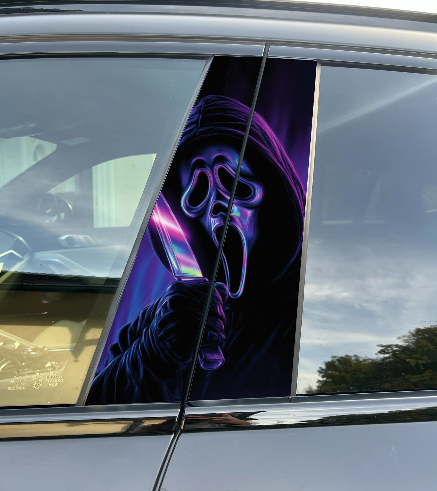 Ghostface Holographic B-Pillar Vinyl - Limited Art Edition (50 pcs worldwide)