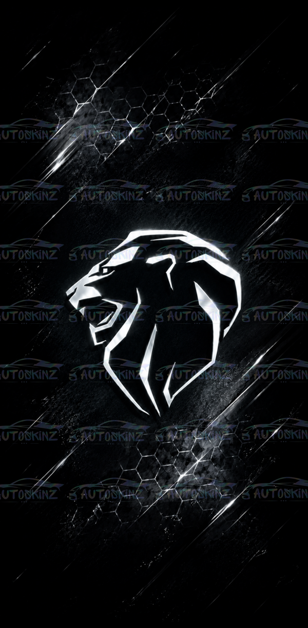 Custom Holographic Car Pillar Sticker SET