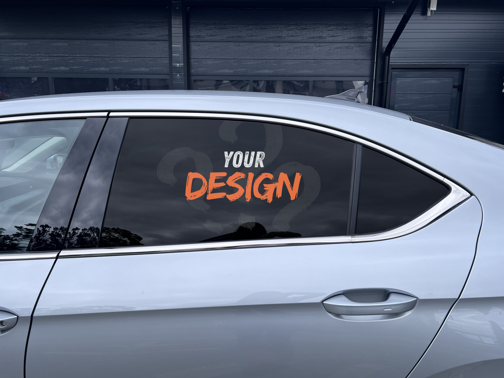 Your Design Car Window Film – Premium One Way Vision Vinyl, Custom Photo or Artwork