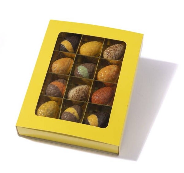 Praliné eitjes assorti 150 gram (N)