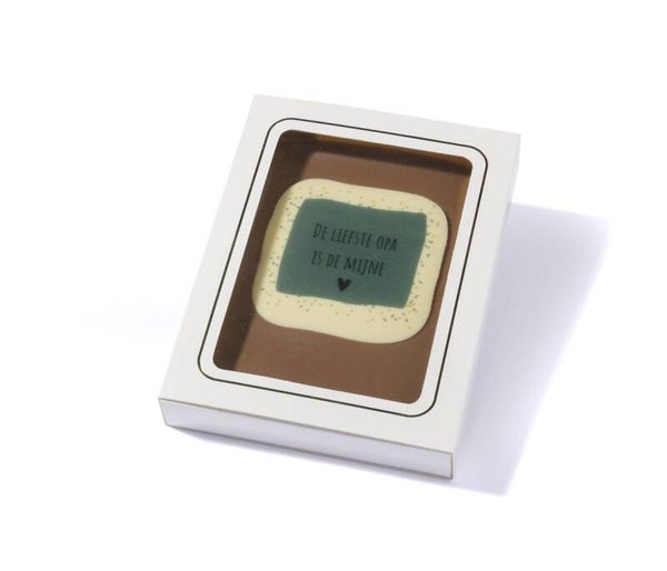 Chocoladetegel Liefste opa