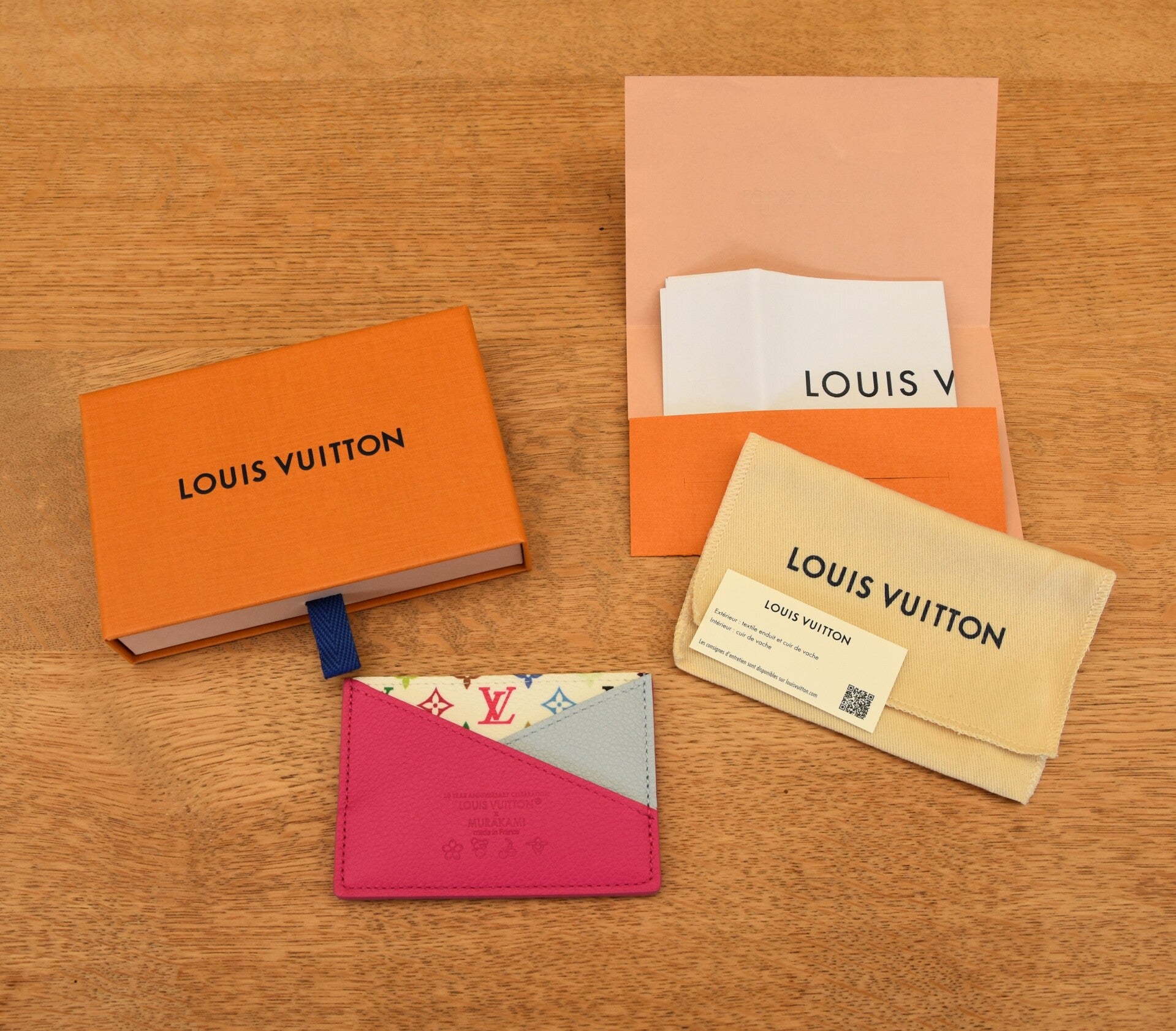 Louis Vuitton x Murakami Criss-Cross Card Holder