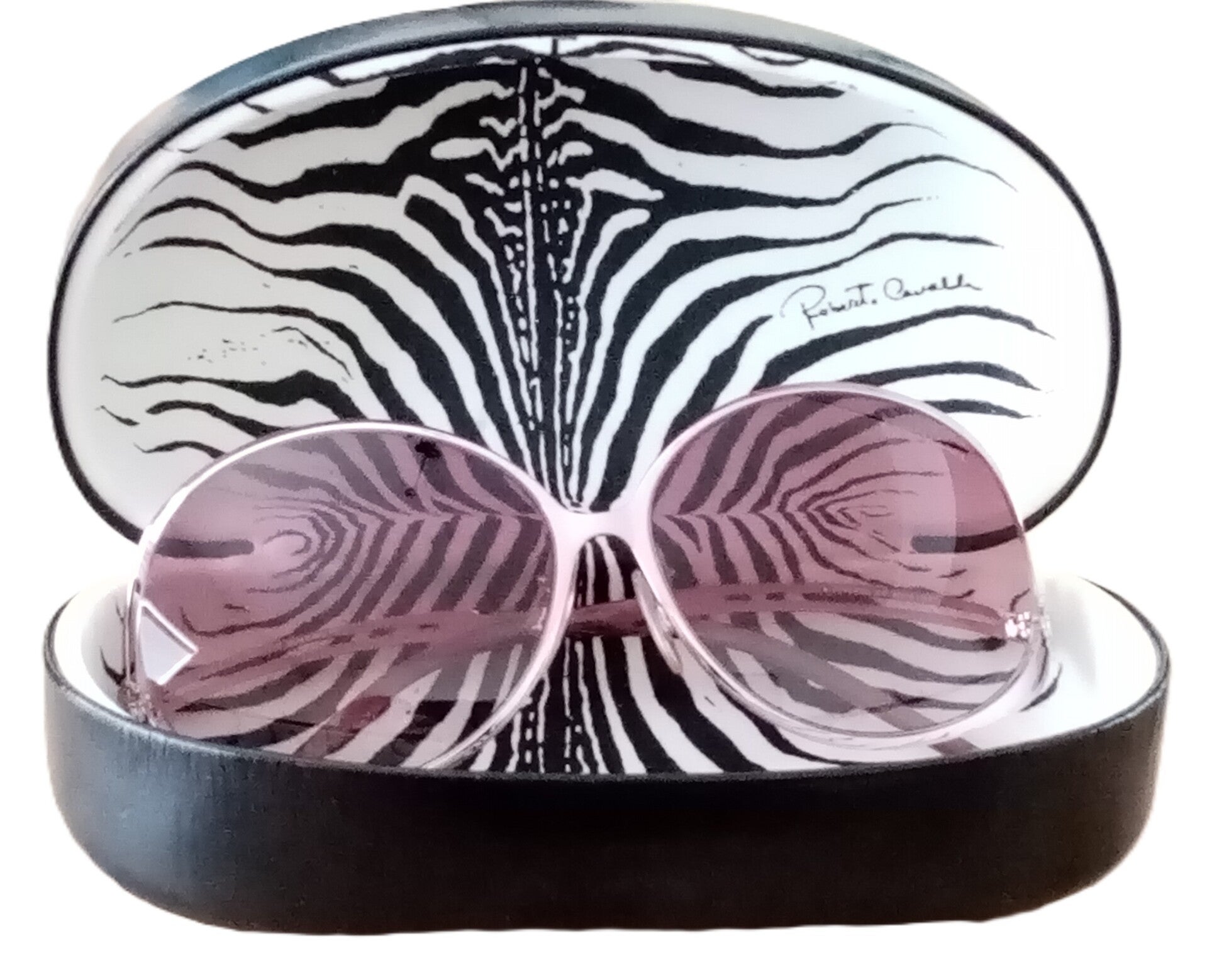 Roberto Cavalli zonnebril in roze