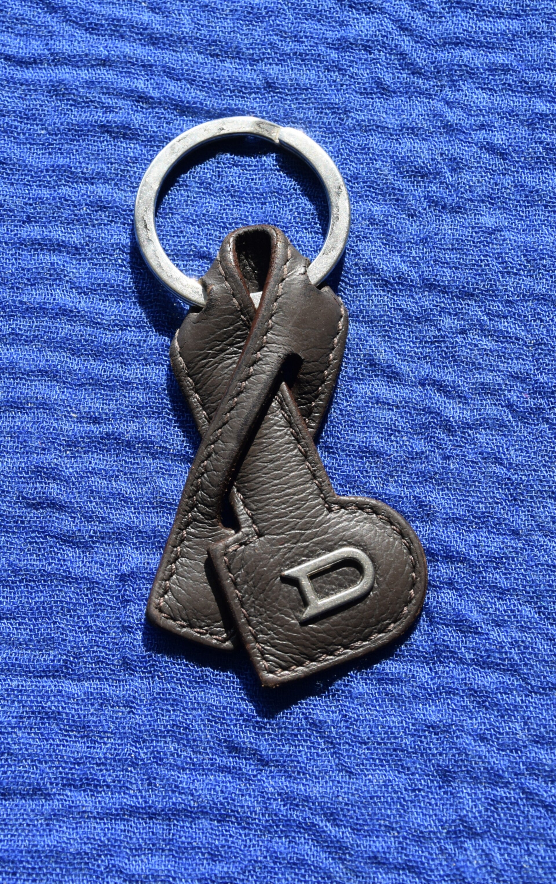 Delvaux Vintage Leren Sleutelhanger