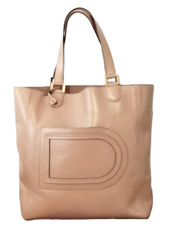 Delvaux Louise Satchel tas in poederroze