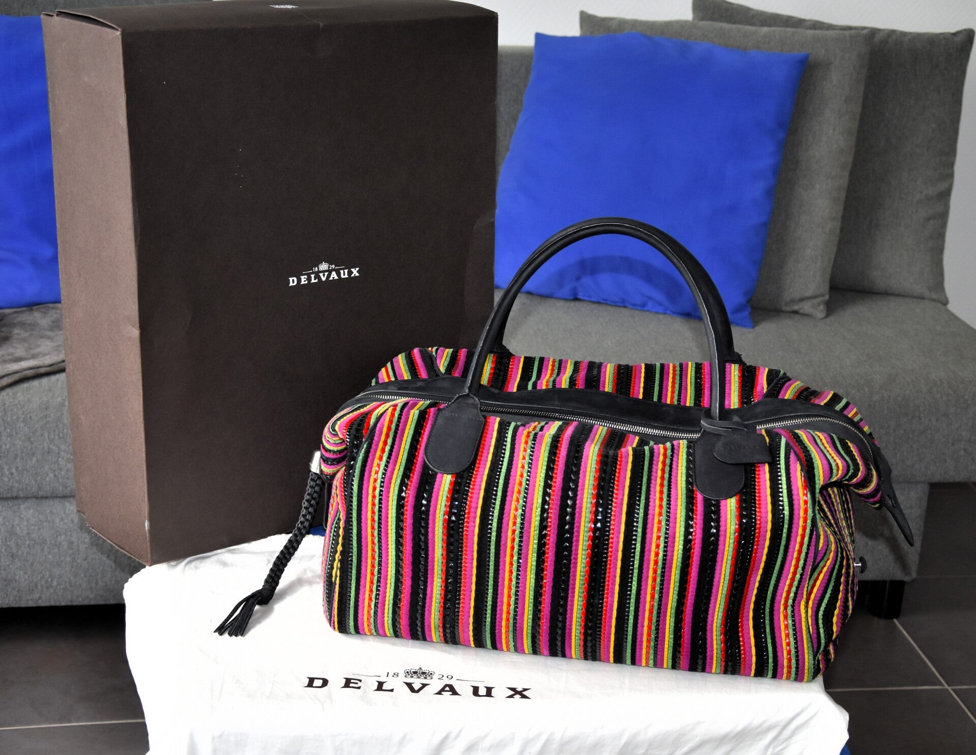 Delvaux Roma Lipstick Travel Bag