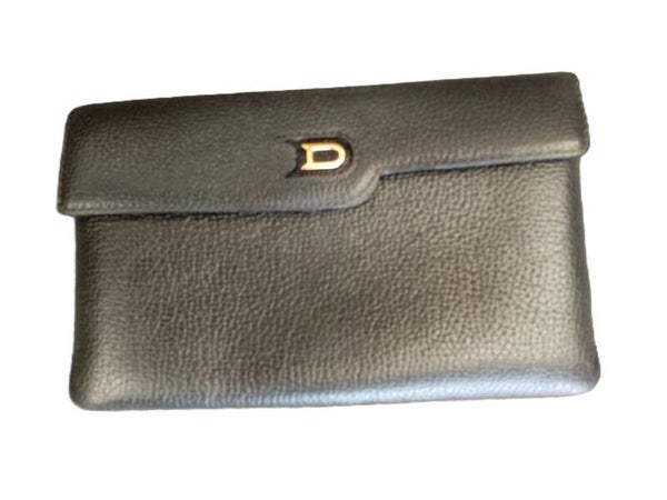 Delvaux portemonnee zwart