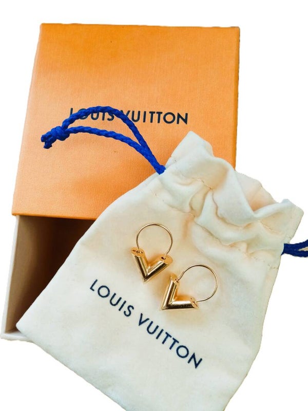Louis Vuitton oorbellen essential v hoops