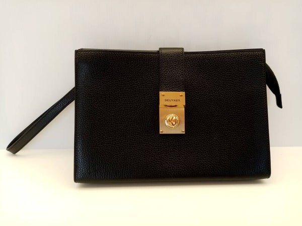 Delvaux pochette / clutch met sleutel