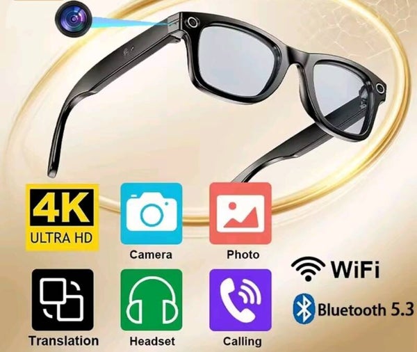 Lunettes avec caméra intégré