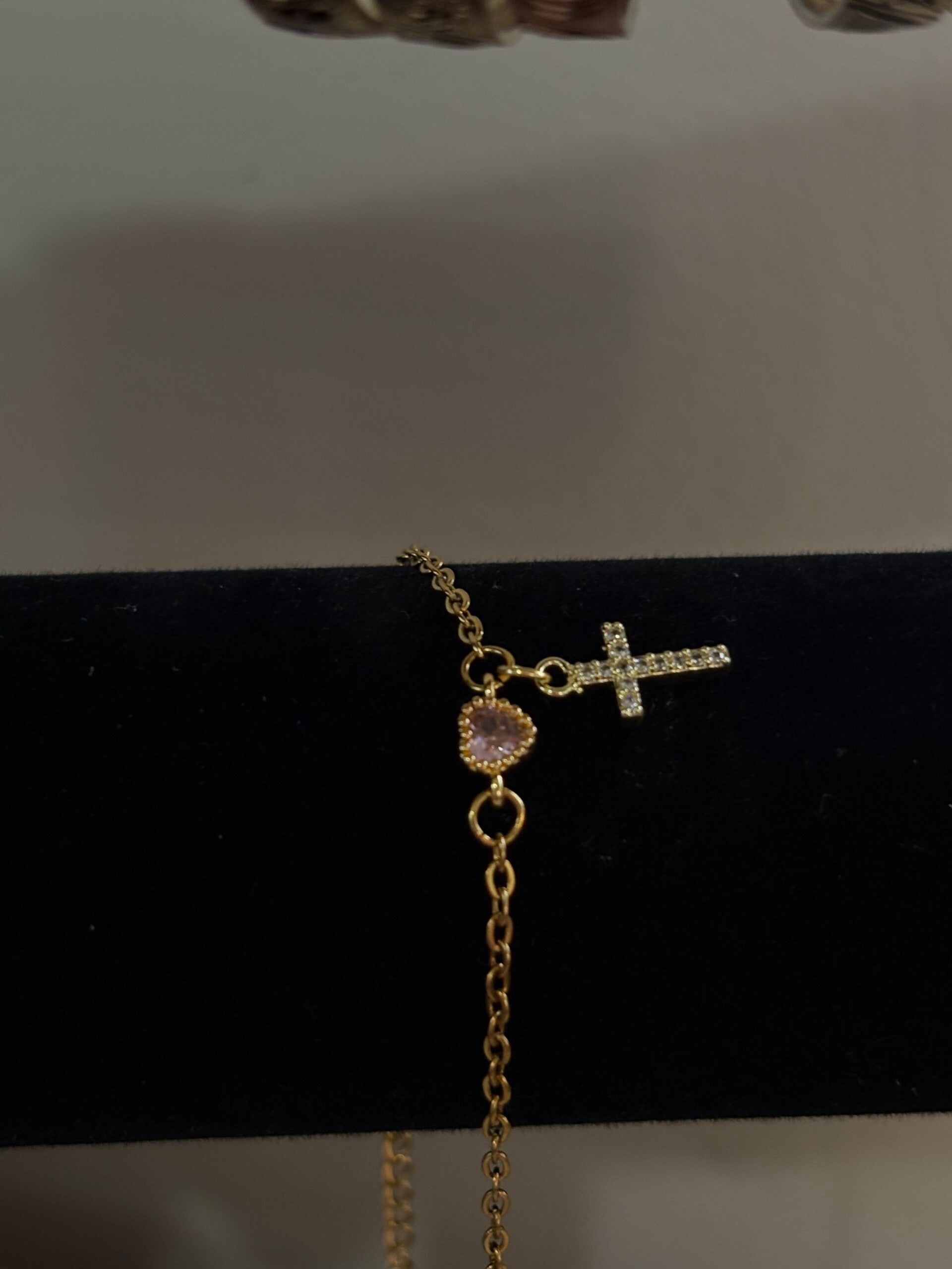 Heart & Cross Bracelet