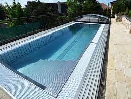 Simple Aluminum Swimming Pool size: H=4'-5'  W=15'   L=40'