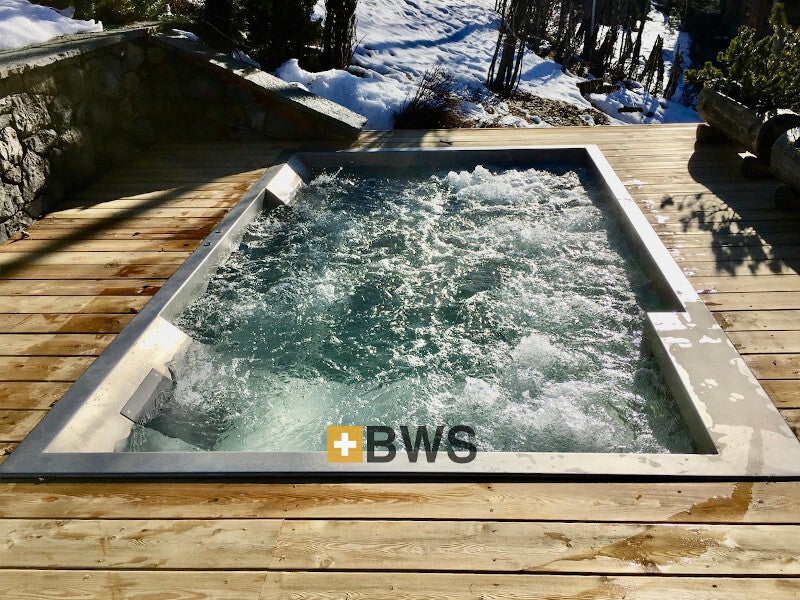 Aluminum Swimming Spa  H4' x W8' x L20'