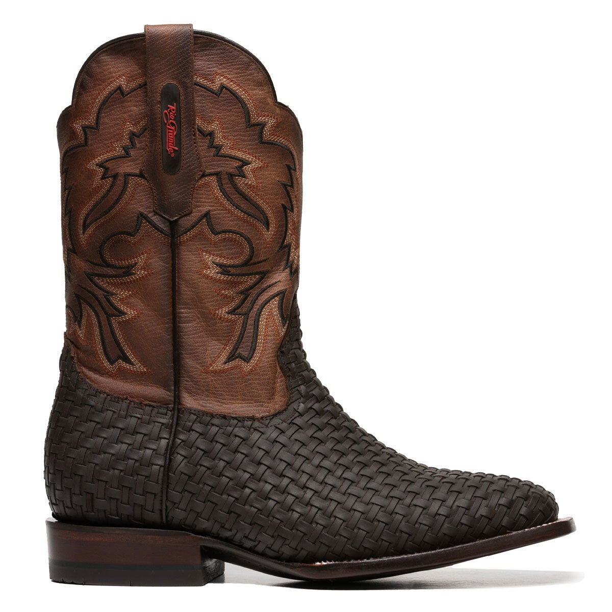 Bota de rodeo con petatillo de bowie