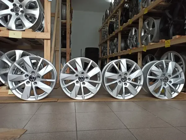 FELGI ALUMINIOWE ORGINAŁ VOLKSWAGEN 5X112 16"