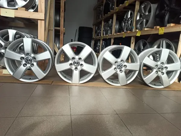 FELGI ALUMINIOWE ORGINAŁ VOLKSWAGEN 5X112 16"