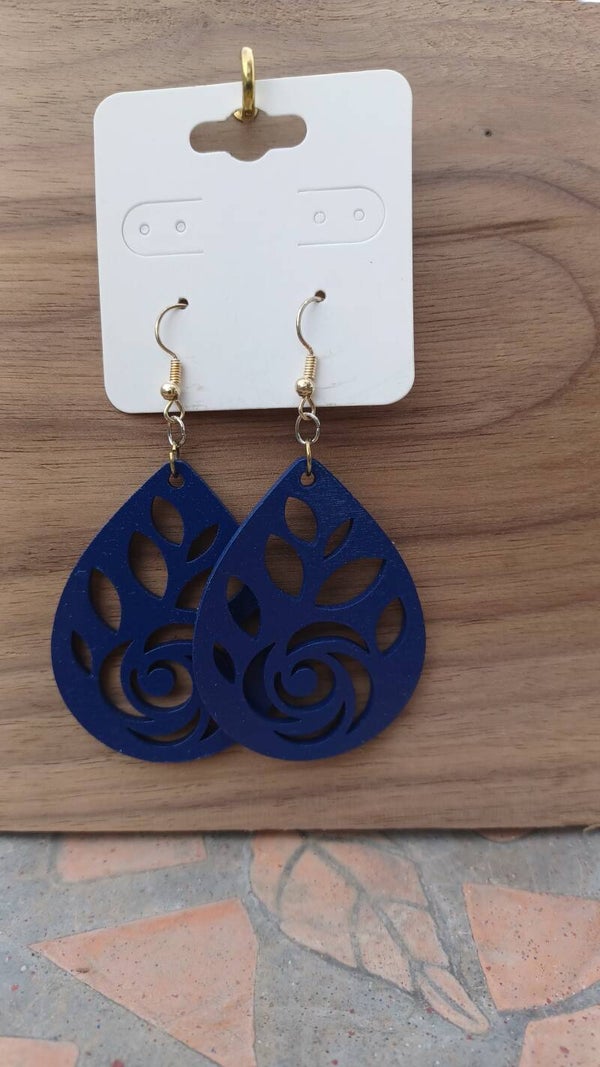 Laser Engraved Earrings