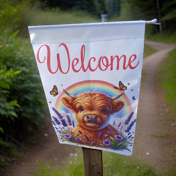 Welcome Garden Flag