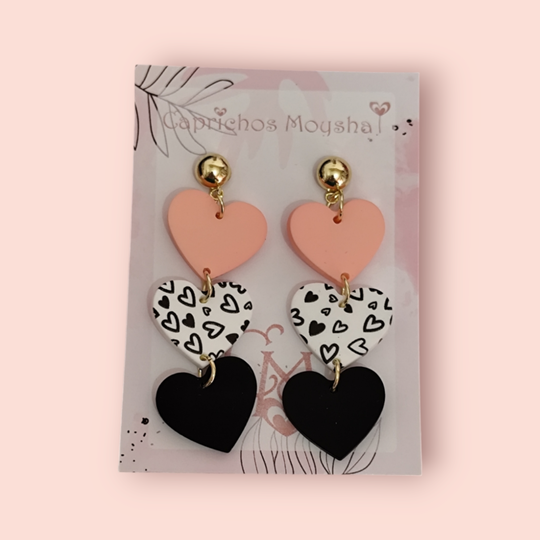 Pendientes corazón
