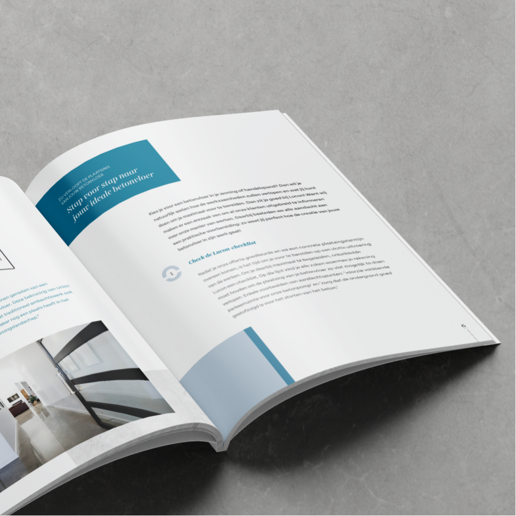 Lucon Magazine aanzet