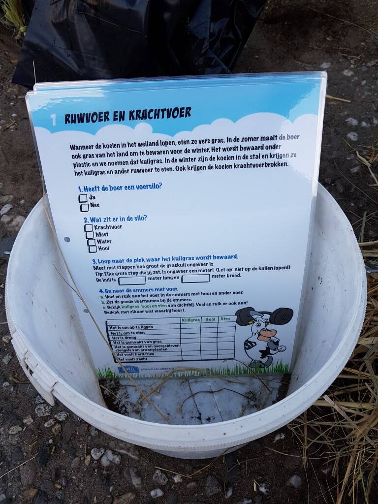 foto's boerderij educatie