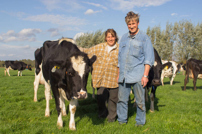 Bennie en Monique Weiden met Hartje