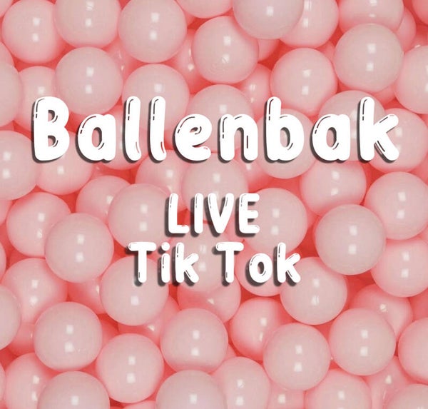 Ballenbak Live TIK TOK